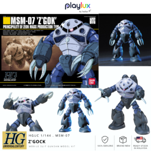 Bandai Gundam HGUC 1/144 MSM-07 Z'Gok – Gunpla Model Kit