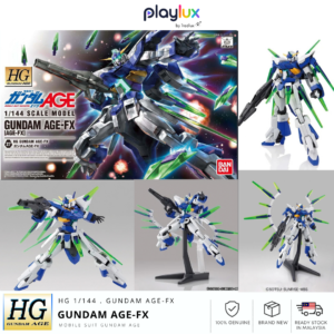 Bandai HGAG 1/144 Gundam AGE-FX Plastic Model Kit | PLAYLUX