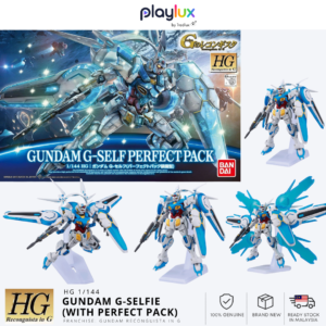 Bandai HG 1/144 Gundam G-Self (Perfect Pack Equipped) Model Kit | PLAYLUX