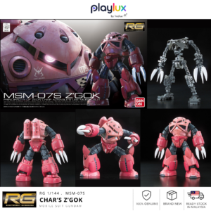 Bandai Gundam RG 1/144 MSM-07S Char’s Z’Gok – Gunpla Model Kit