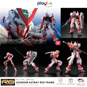 Bandai Gundam RG 1/144 MBF-P02 Gundam Astray Red Frame – Gunpla Model Kit
