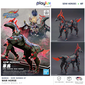 Bandai SDW Heroes 07 War Horse Model Kit (61664) | PLAYLUX