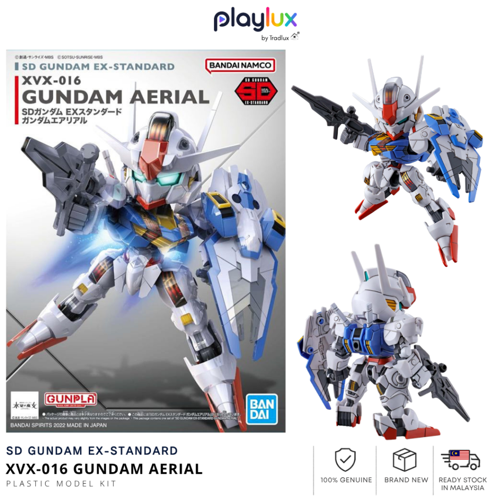 SD Gundam EX-Standard Gundam Aerial | Playlux Malaysia