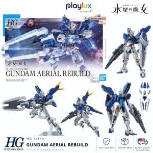 Bandai HG 1/144 Gundam Aerial Rebuild The Witch from Mercury Model Kit | PLAYLUX