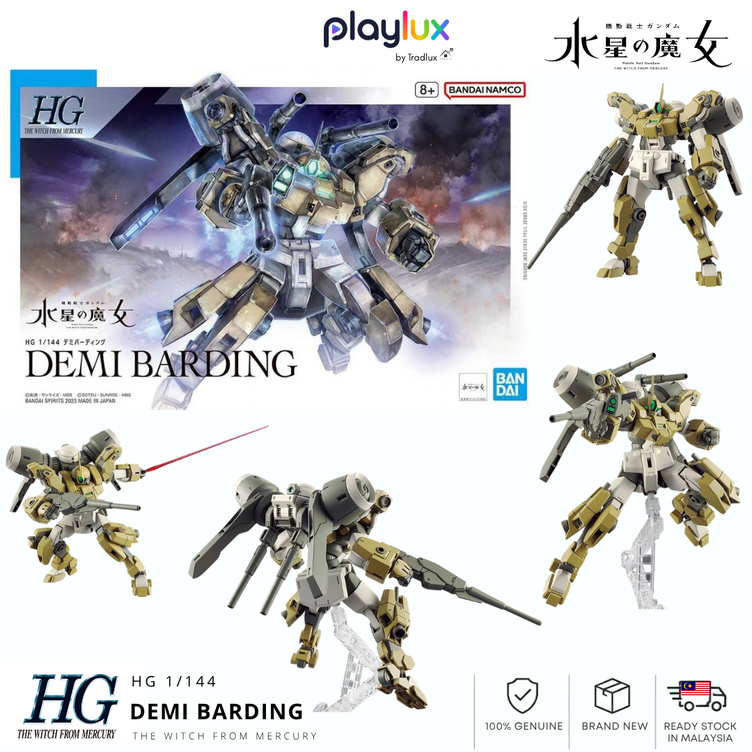 Bandai HG 1/144 Demi Barding The Witch from Mercury Model Kit | PLAYLUX