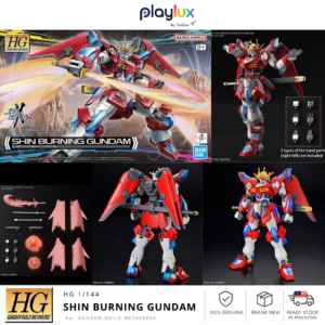 Bandai HG 1/144 Shin Burning Gundam Build Metaverse Model Kit | PLAYLUX