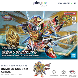 Bandai SDW Heroes 35 Onmitsu Gundam Aerial Model Kit (65723) | PLAYLUX