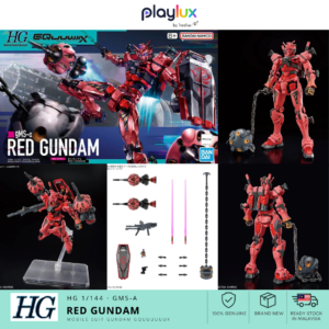 HG 1/144 gMS-α Red Gundam – Mobile Suit Gundam GQuuuuuuX