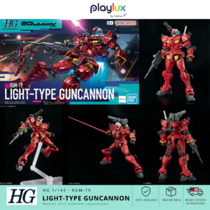 HG 1/144 RGM-79 Light-Type Guncannon – Mobile Suit Gundam GQuuuuuuX