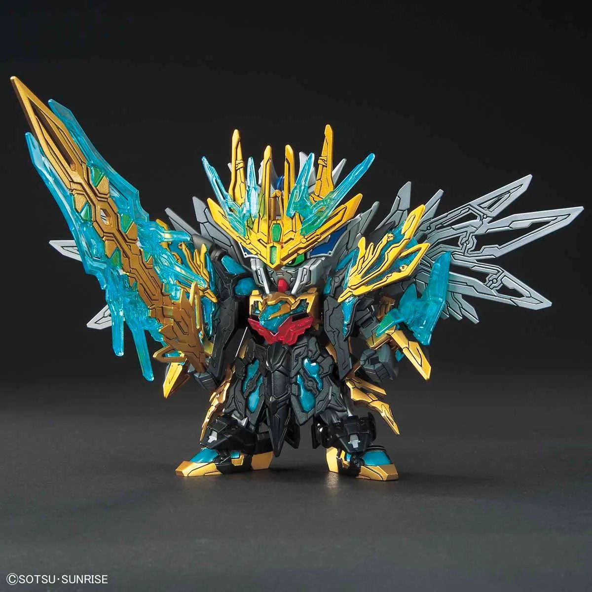 Bandai SD Sangoku Soketsuden 29 TienBa CaoCao Wing Gundam Model Kit | PLAYLUX - Image 6