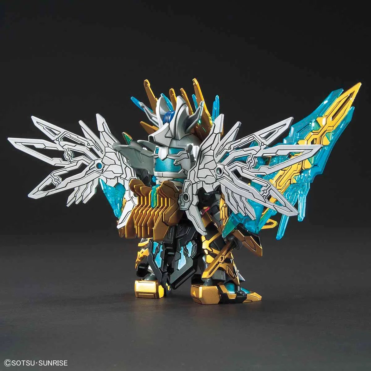 Bandai SD Sangoku Soketsuden 29 TienBa CaoCao Wing Gundam Model Kit | PLAYLUX - Image 4