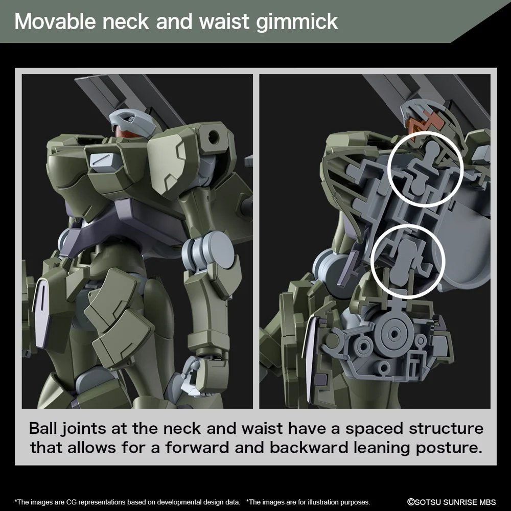 Bandai HG 1/144 Zowort Heavy The Witch from Mercury Gundam Model Kit | PLAYLUX - Image 3